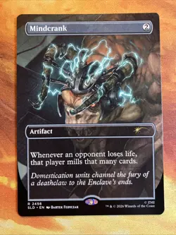 MTG Borderless Mindcrank (2456) Secret Lair: X Fallout®: Rad​​!! - Image 1