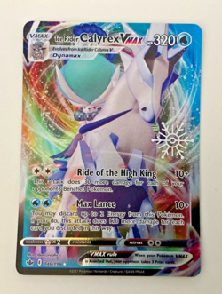 Pokemon Ice Rider Calyrex VMAX - (Holiday Calendar) 046/198 NM - Image 1