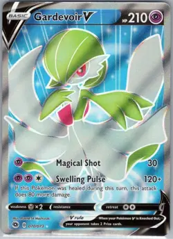 Gardevoir V 070/073 Ultra Rare Full Art 2020 Pokemon SWSH Champion's Path - Image 1