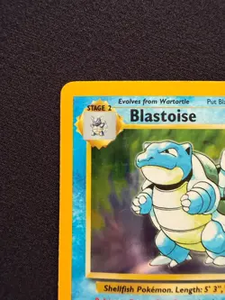 1999 Pokemon Blastoise Holo 2/102 Base Set Unlimited WOTC English LP/MP - Image 3
