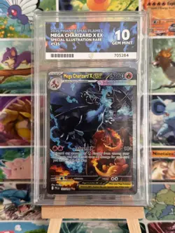 Pokemon TCG Mega Charizard X EX 125/094 🔥 - Ace 10 PERFECT SUBGRADES !! - Image 3