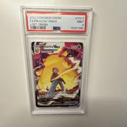 Pokemon TCG Pikachu VMAX TG17/TG30 Lost Origin Full Art Holo PSA 9 - Image 1
