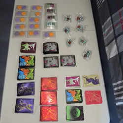 Lot Of Pokemon Sleeves Dice and coins, * Accessories Collection - Image 1