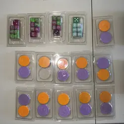 Lot Of Pokemon Sleeves Dice and coins, * Accessories Collection - Image 2