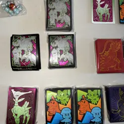 Lot Of Pokemon Sleeves Dice and coins, * Accessories Collection - Image 4