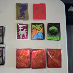 Lot Of Pokemon Sleeves Dice and coins, * Accessories Collection - Image 5