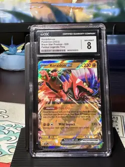 Koraidon ex 029 Black Star Promos Promo Holo 230 HP CGC 8 Pokemon TCG - Image 1