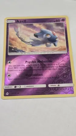 Azelf 43/131 Rev Reverse Holo SM Forbidden Light Pokemon NM - Image 1