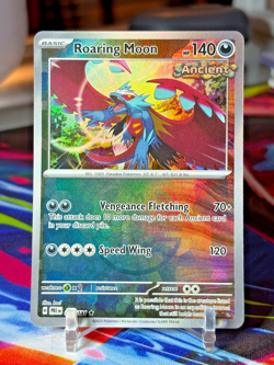 Pokemon TCG Prismatic Evolutions ROARING MOON 065/131 **MASTER BALL - Image 1