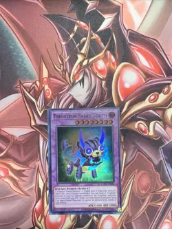 Yugioh Frightfur Sabre-Tooth TOCH-EN048 Super Rare 1st Ed NM - Image 1
