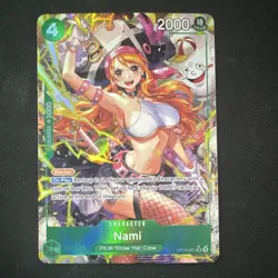 Bandai Nami OP14-031 Special Foil Blocker One Piece CCG Character Card - Image 1