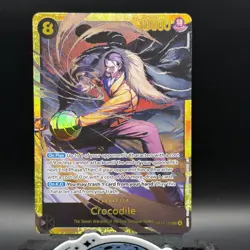 One Piece TCG English OP14-120 Crocodile SEC Foil - Image 2