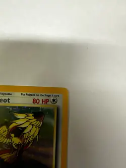 Pokemon Pidgeot Jungle Holo Rare 8/64 80 HP Stage 2 1999 Wizards Card English - Image 3