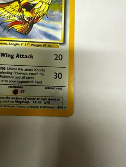 Pokemon Pidgeot Jungle Holo Rare 8/64 80 HP Stage 2 1999 Wizards Card English - Image 4