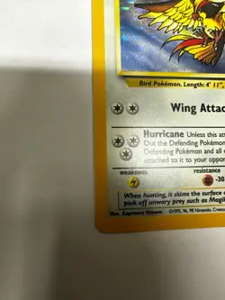 Pokemon Pidgeot Jungle Holo Rare 8/64 80 HP Stage 2 1999 Wizards Card English - Image 5