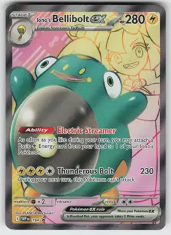 UR - 02 Holo Iono's Bellibolt ex 194 Promo SV: Scarlet & Violet Promo Cards - Image 1