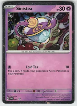 GGC-6 Holo Sinistea 062 Promo SV: Scarlet & Violet Promo Cards - Image 1