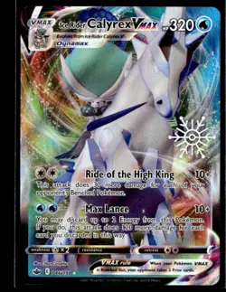 Miscellaneous Cards & Products #046/198 Ice Rider Calyrex VMAX - Image 1