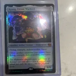 Krang, Utrom Warlord (Legendary Artifact Creature) Magic: The Gathering TMNT Ho… - Image 1