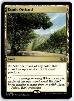 Exotic Orchard NM TDC Commander: Tarkir: Dragonstorm MTG - Image 1