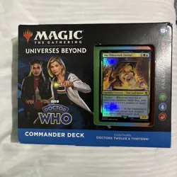MTG Magic The Gathering - Doctor Who Universes Beyond Commander Deck Sealed - Image 1