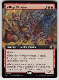 GGC - 11 Village Pillagers 14 R Commander: Lorwyn Eclipsed - Image 1