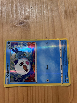 Pokemon Card Oshawott SWSH222 Black Star Promo Cosmo Holo Near Mint - Image 2