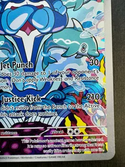 Palafin - 200/197 - Pokemon Obsidian Flames ILLUSTRATION RARE Card-SV03 2023 TCG - Image 3