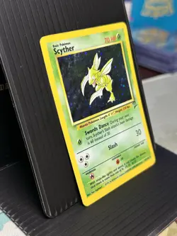 Pokemon Scyther 017/130 Base Set 2 Holo Rare Holo 70 HP Pokemon TCG - Image 2