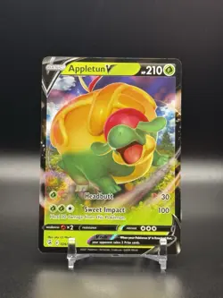 Appletun V 026/264 2021 Pokemon SWSH Fusion Strike Ultra Rare - Image 1