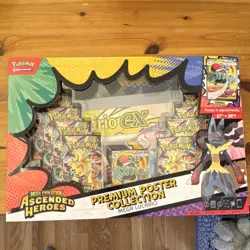 Pokemon Mega Lucario Premium Poster Collection Ascended Heroes Set - Image 1