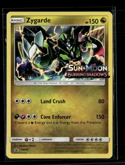 Pokemon 2017 Burning Shadows Zygarde Staff #SM48 - Image 1