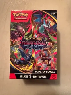 Pokemon TCG Mega Evolution Phantasmal Flames Booster Bundle + 6 Booster Pack Lot - Image 4