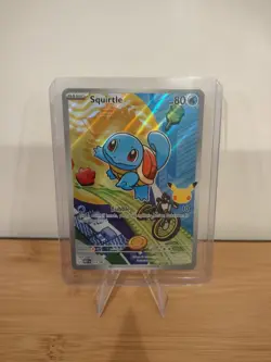 Pokemon TCG First Partner Illustration Collection 2026 Squirtle 039 Promo - Image 1