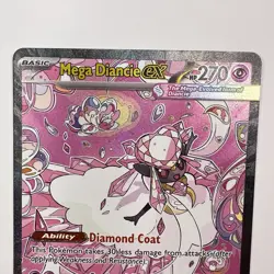Pokemon Mega Diancie EX 282/217 SIR Special Illustration Rare Ascended Heroes NM - Image 3