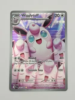 Wigglytuff 105/094 - Illustration Rare - Pokemon TCG: Phantasmal Flames - NM - Image 2