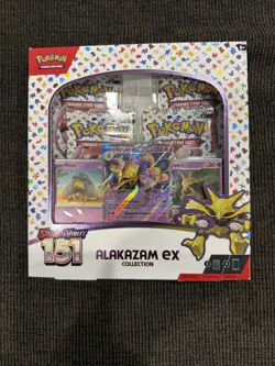 Pokemon TCG 151 Alakazam ex Collection Box Sealed Scarlet And Violet HOT ITEM! - Image 1