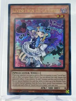 Live Twin Lil-la Sweet Ultra Rare ALIN-EN028 NM 1st Edition Yu-Gi-Oh! - Image 1