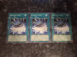 3X Advance Force ABPF-EN048 - Yugioh Yu Gi Oh! 3 Playset 1st Edition - Image 1