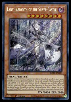 Yu-Gi-Oh TCG #DABL-EN030 Lady Labrynth of the Silver Castle Starlight R,1st Ed. - Image 1