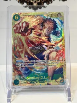 Monkey.D.Luffy OP13-118 SEC One Piece TCG Carrying On His Will Near Mint ENGLISH - Image 2