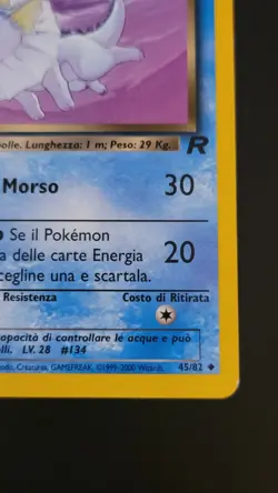 DARK VAPOREON - 45/82 - 60 PV - ITALIAN - TEAM ROCKET - Pokemon Card - Image 4
