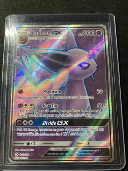 2017 Pokemon Espeon GX Holo Ultra Rare Card 140/149 Sun & Moon - Image 1