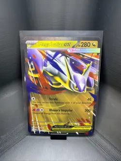 Mega Latios ex 100/132 Mega Evolutions Pokemon Card TCG NM - Image 1