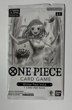 One Piece Card Game TCG Winner Pack Vol. 6 Sealed - English Version - Image 1