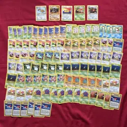 Jungle Set Pokemon Cards X104 Vintage Good-Excellent Condition (P51) - Image 1