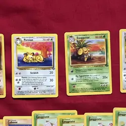 Jungle Set Pokemon Cards X104 Vintage Good-Excellent Condition (P51) - Image 3