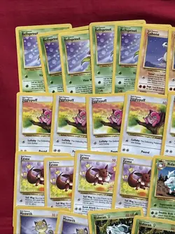 Jungle Set Pokemon Cards X104 Vintage Good-Excellent Condition (P51) - Image 5