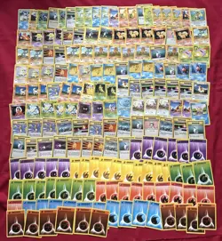 Base Set Unlimited Cards X180 Pokemon Cards Vintage Good-Excellent Condition - Image 1