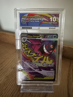 Mega Gengar Ex 269/217 Ascended Heroes ACE 10 (Perfect Subgrades) Pokemon Card - Image 2
